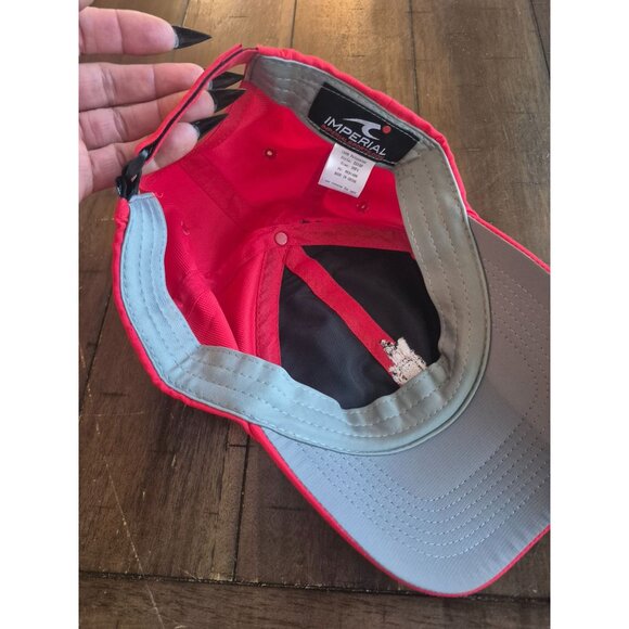 The Biltmore Red Baseball Hat By Imperial OSFA - Picture 4 of 4